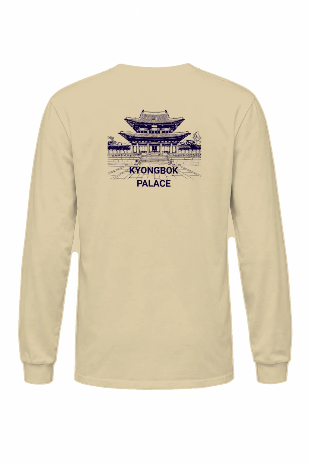 "Kyoungbok Palace" Unisex Longsleeve T-shirt | Gildan 2400