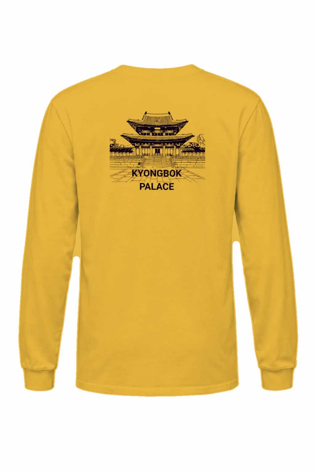 "Kyoungbok Palace" Unisex Longsleeve T-shirt | Gildan 2400