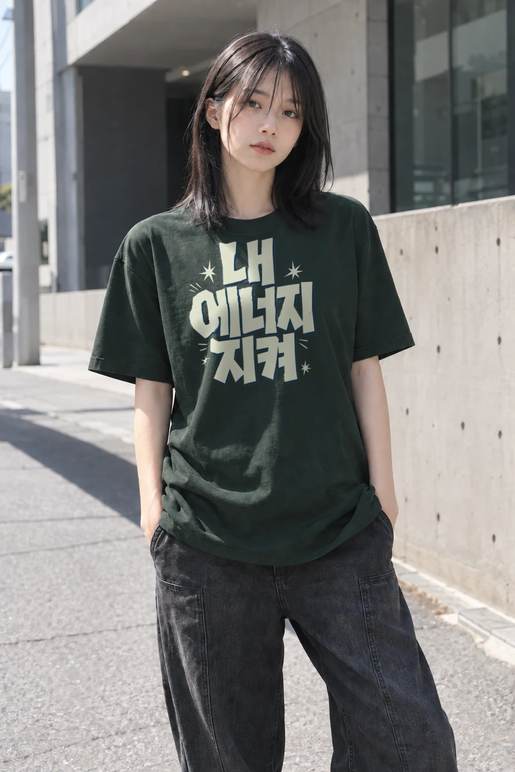 "LA Citizen" Heavyweight Unisex Crewneck T-shirt | Gildan 5000