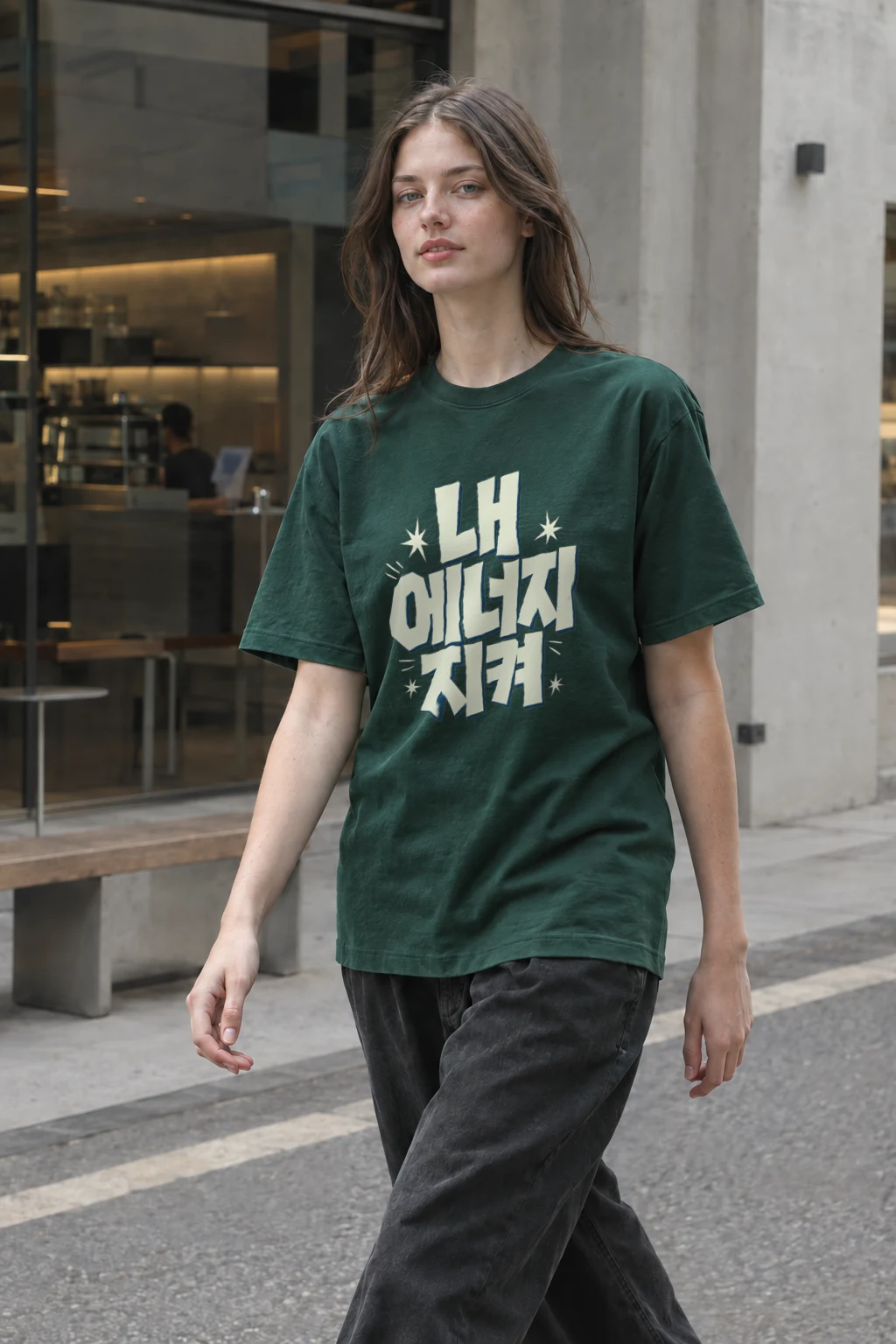"LA Citizen" Heavyweight Unisex Crewneck T-shirt | Gildan 5000