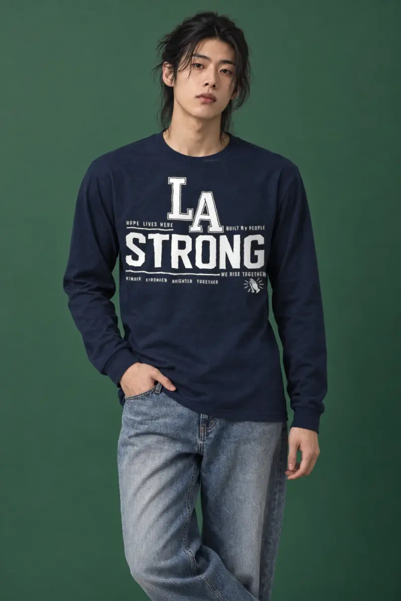 "La Hope Lives Here" Unisex Longsleeve T-shirt
