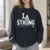 "La Hope Lives Here" Unisex Longsleeve T-shirt | Gildan 2400