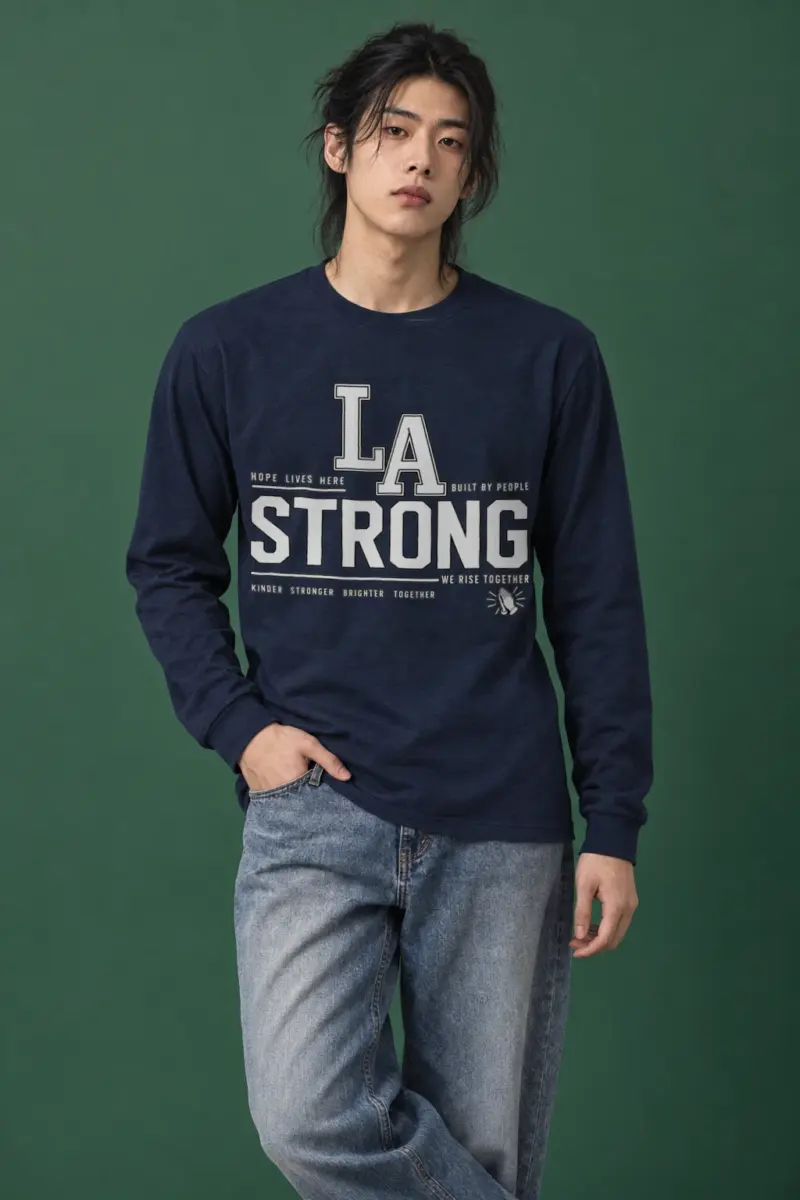 "La Hope Lives Here" Unisex Longsleeve T-shirt