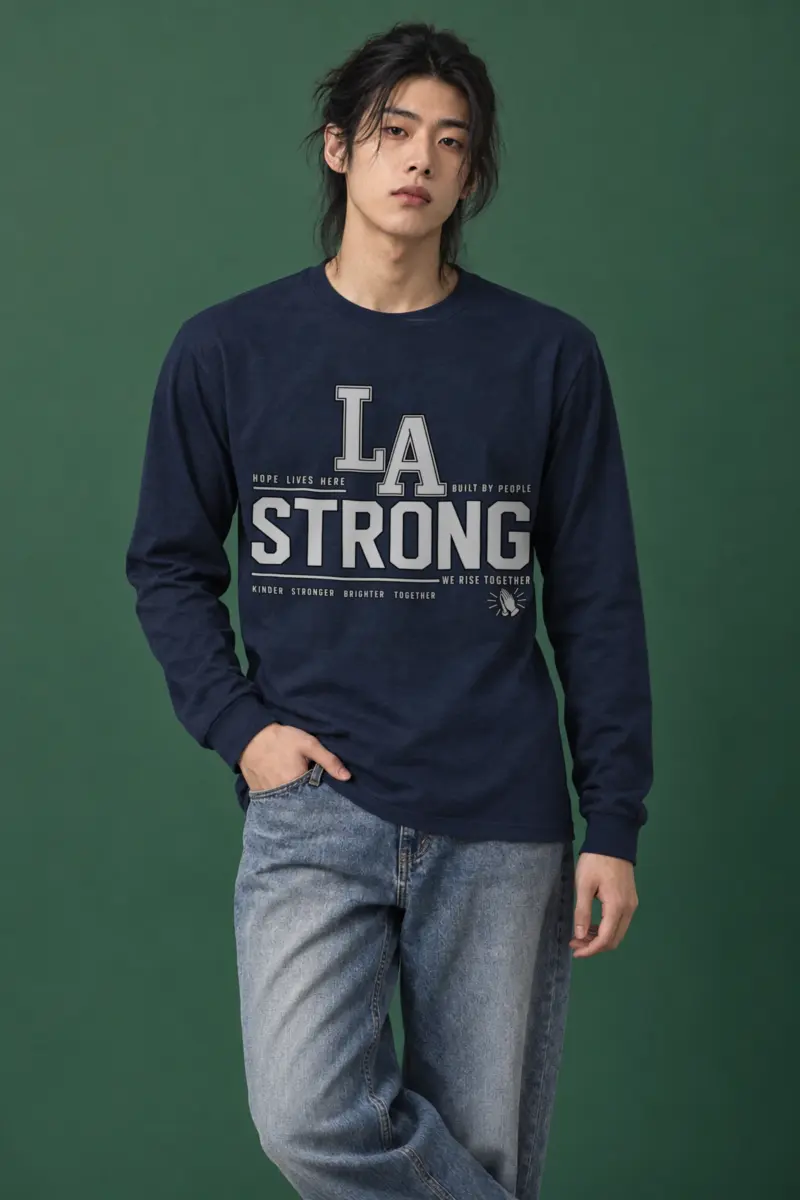 "La Hope Lives Here" Unisex Longsleeve T-shirt