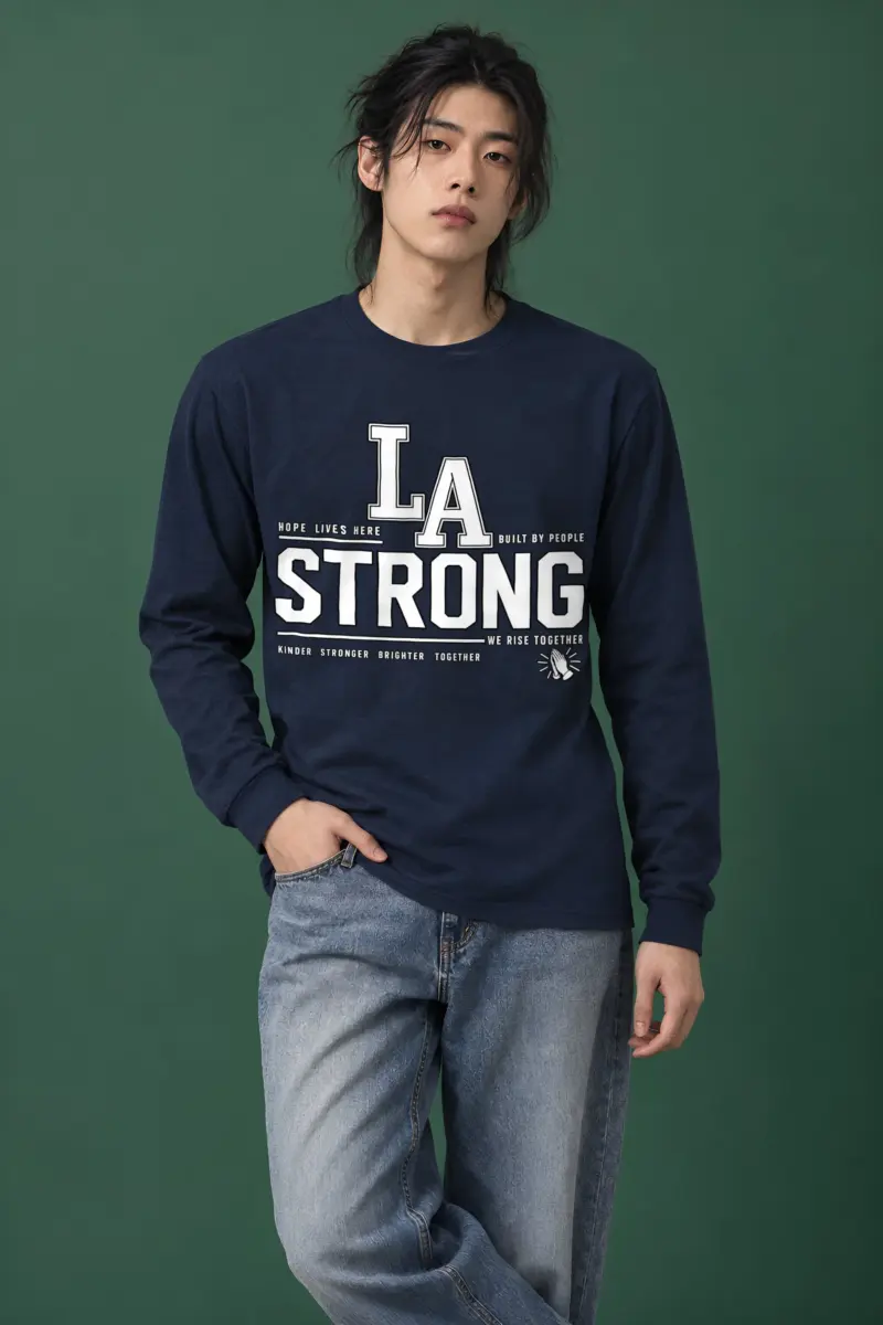 "La Hope Lives Here" Unisex Longsleeve T-shirt