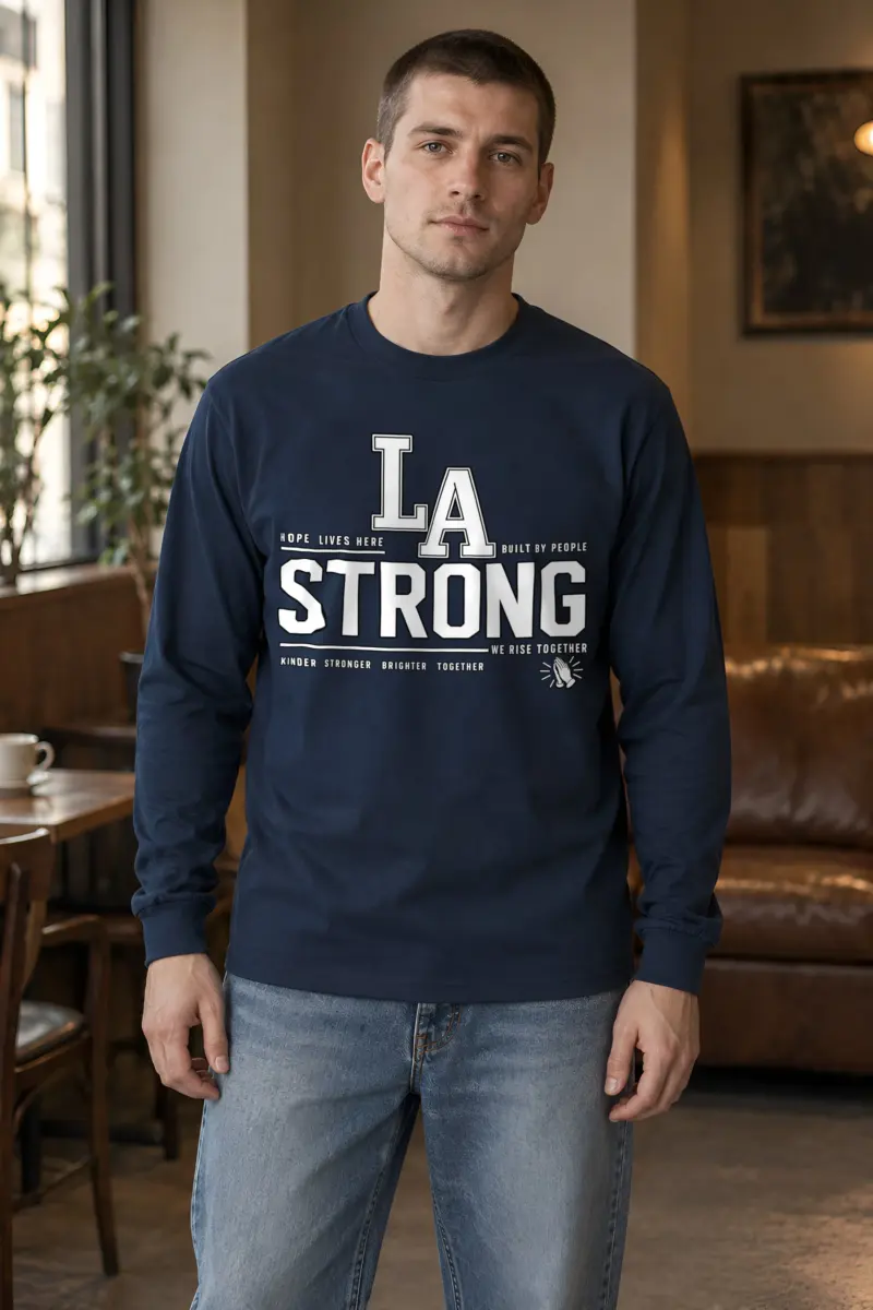 "La Hope Lives Here" Unisex Longsleeve T-shirt