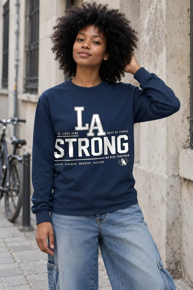 "La Hope Lives Here" Unisex Longsleeve T-shirt