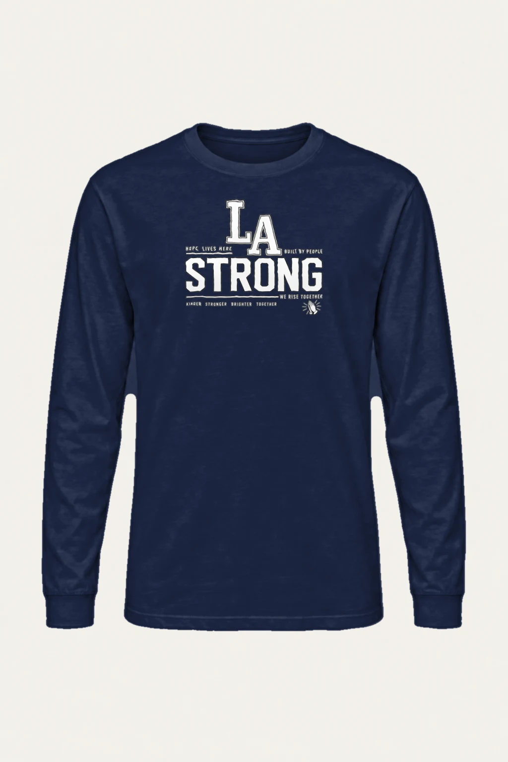 "La Hope Lives Here" Unisex Longsleeve T-shirt | Gildan 2400