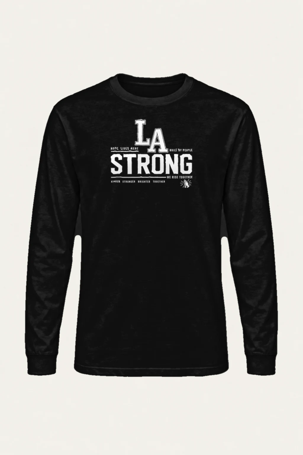 "La Hope Lives Here" Unisex Longsleeve T-shirt | Gildan 2400