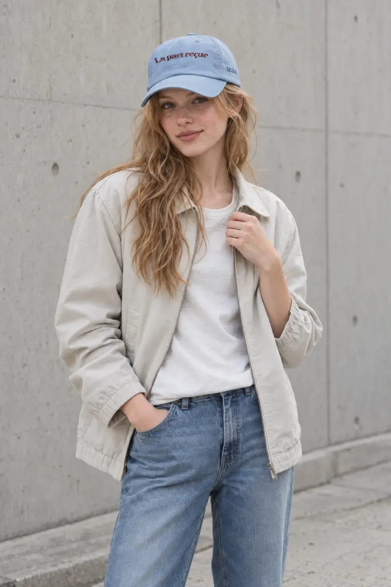 “La Part Reçue” Classic Dad Hat · Embroidered