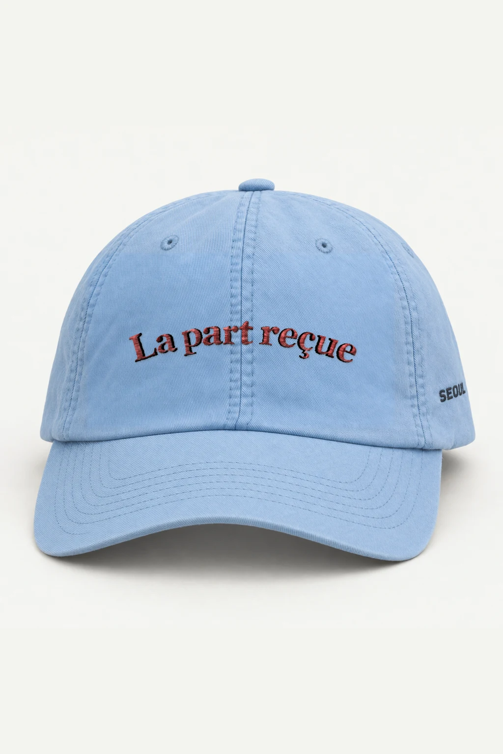 "La Part Reçue" Classic Dad Hat · Embroidered