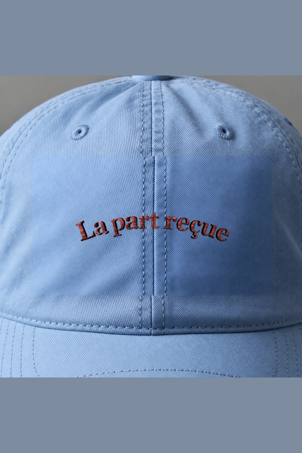 "La Part Reçue" Classic Dad Hat · Embroidered
