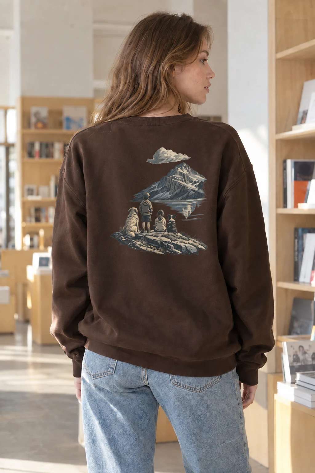 "Lake Edge Companions" Heavy Blend Unisex Crewneck Sweatshirt | Gildan 18000