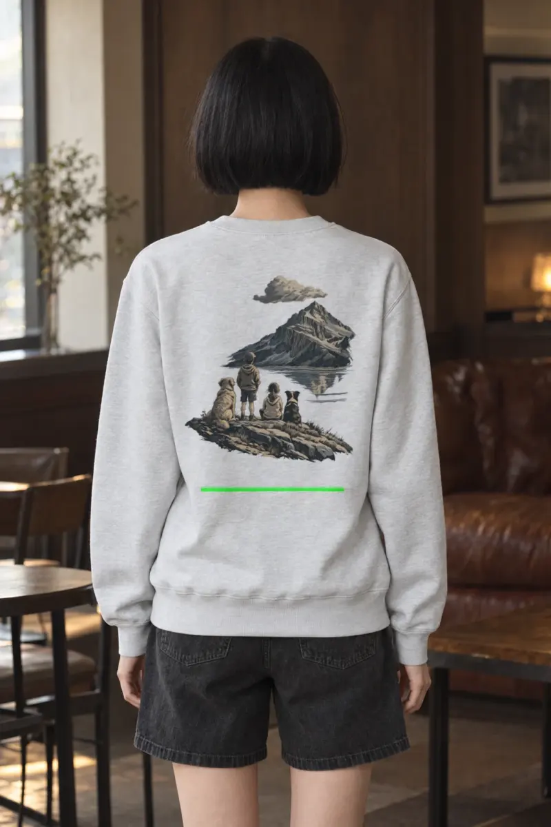 "Lake Edge Companions" Heavy Blend Unisex Crewneck Sweatshirt | Gildan 18000