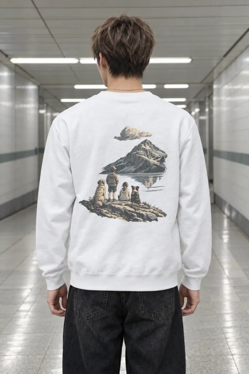 "Lake Edge Companions" Heavy Blend Unisex Crewneck Sweatshirt