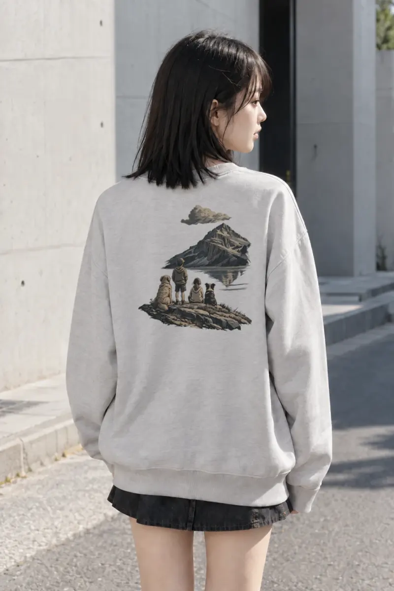 "Lake Edge Companions" Heavy Blend Unisex Crewneck Sweatshirt | Gildan 18000