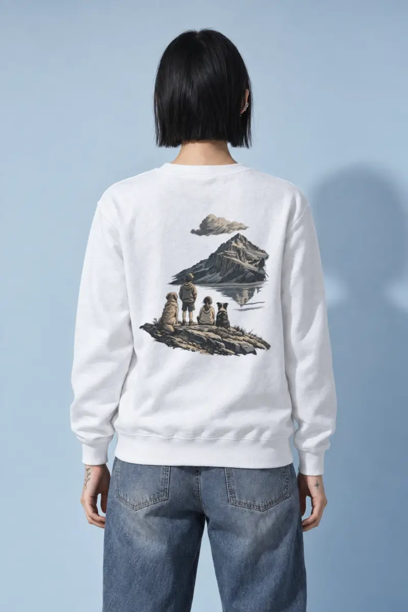 "Lake Edge Companions" Heavy Blend Unisex Crewneck Sweatshirt