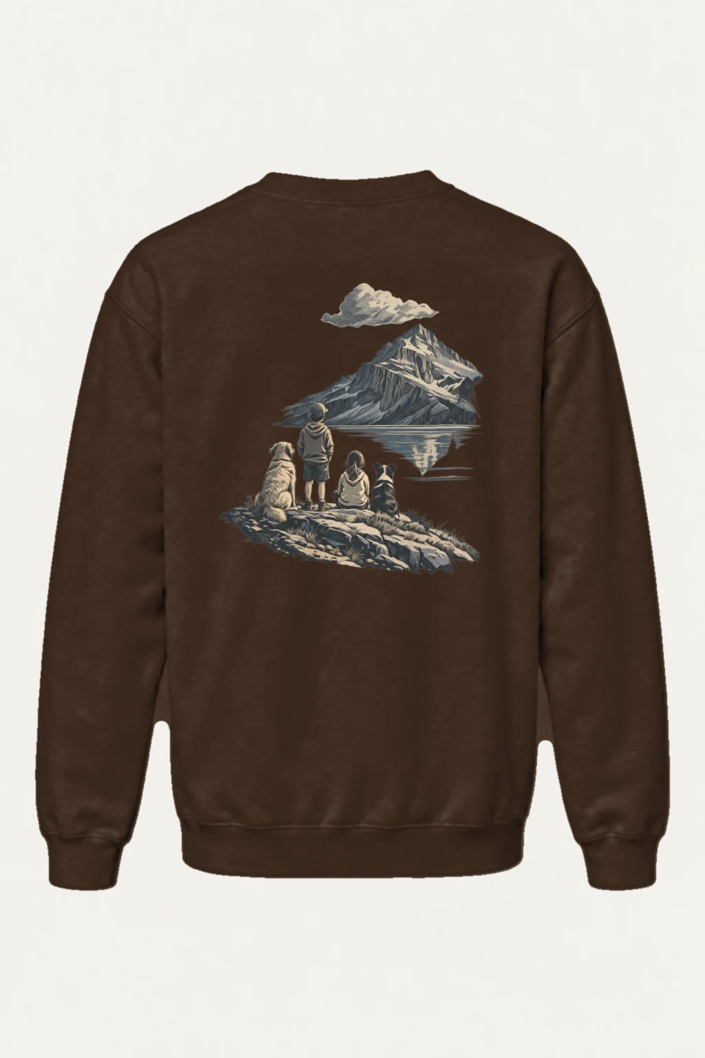 "Lake Edge Companions" Heavy Blend Unisex Crewneck Sweatshirt | Gildan 18000