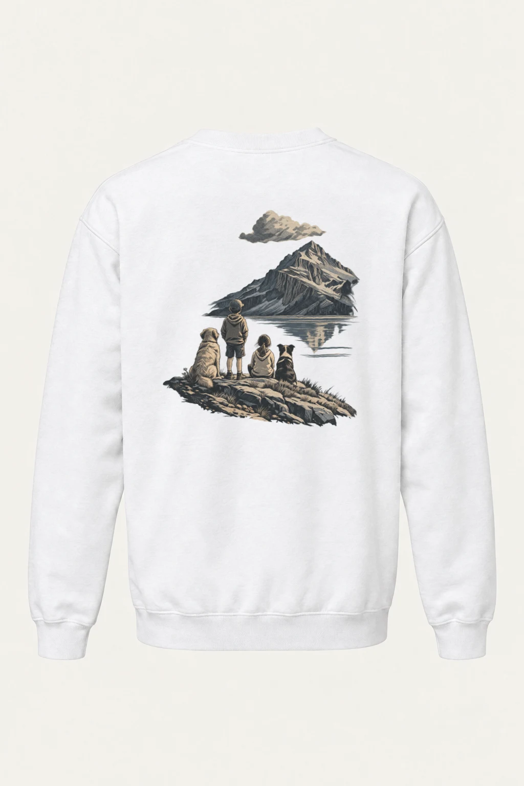 "Lake Edge Companions" Heavy Blend Unisex Crewneck Sweatshirt | Gildan 18000
