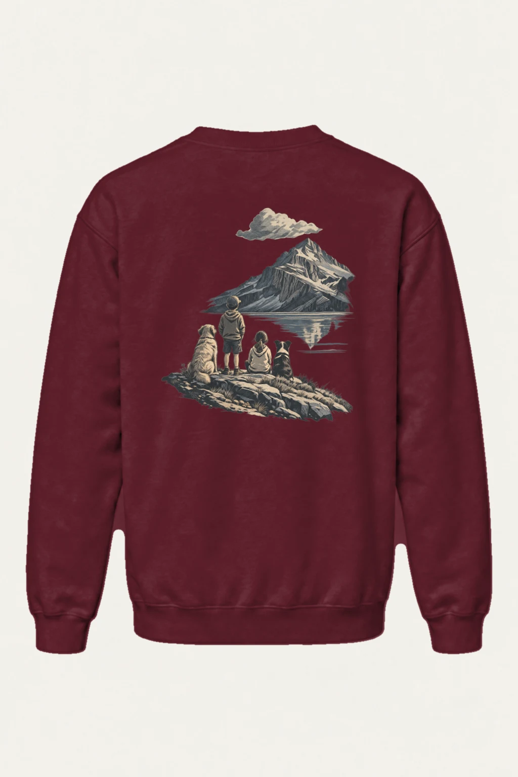 "Lake Edge Companions" Heavy Blend Unisex Crewneck Sweatshirt | Gildan 18000