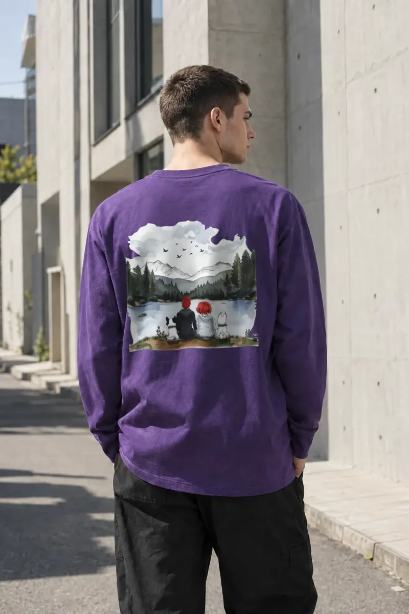 “Lakeside Companions” Unisex Longsleeve T-shirt | Gildan 2400