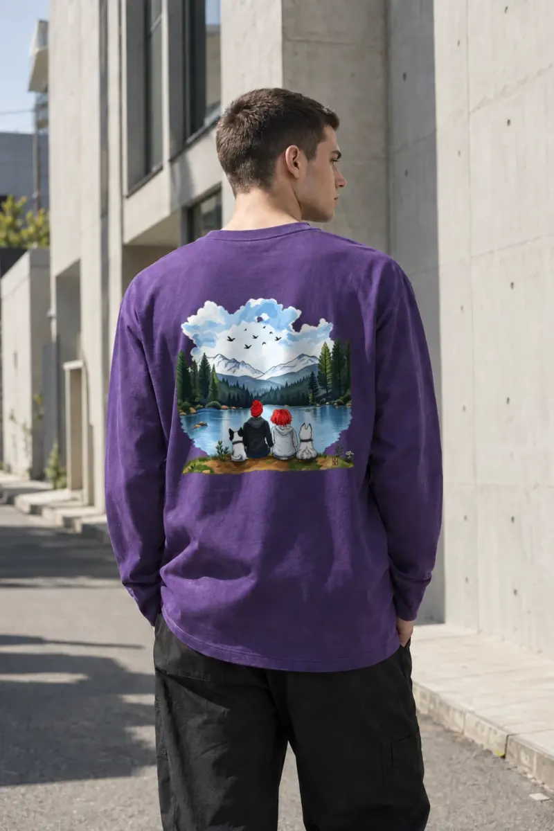 "Lakeside Companions" Unisex Longsleeve T-shirt | Gildan 2400