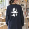 "Lakeside Reflections" Unisex Longsleeve T-shirt | Gildan 2400