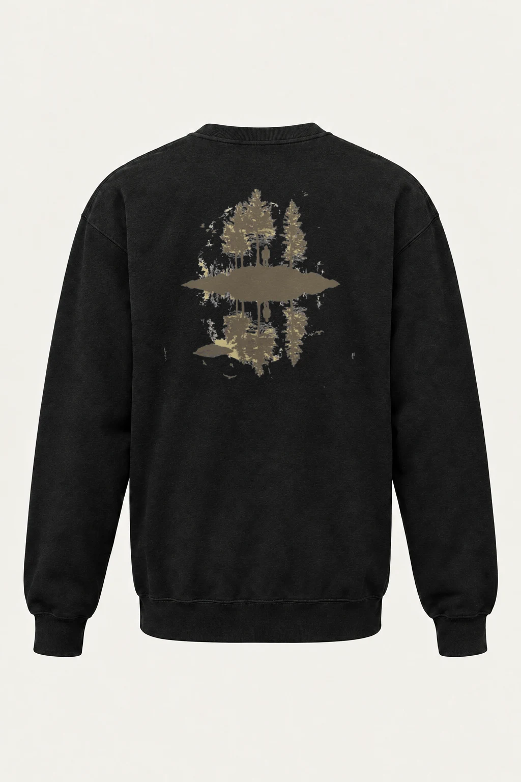 "Lakeside Solitude" Heavy Blend Unisex Crewneck Sweatshirt | Gildan 18000