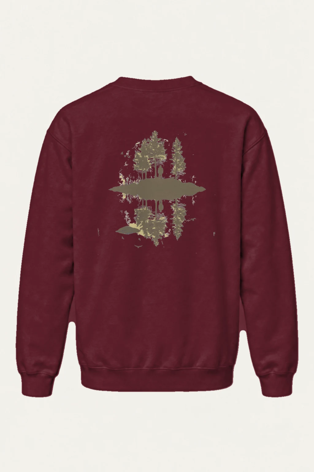"Lakeside Solitude" Heavy Blend Unisex Crewneck Sweatshirt | Gildan 18000