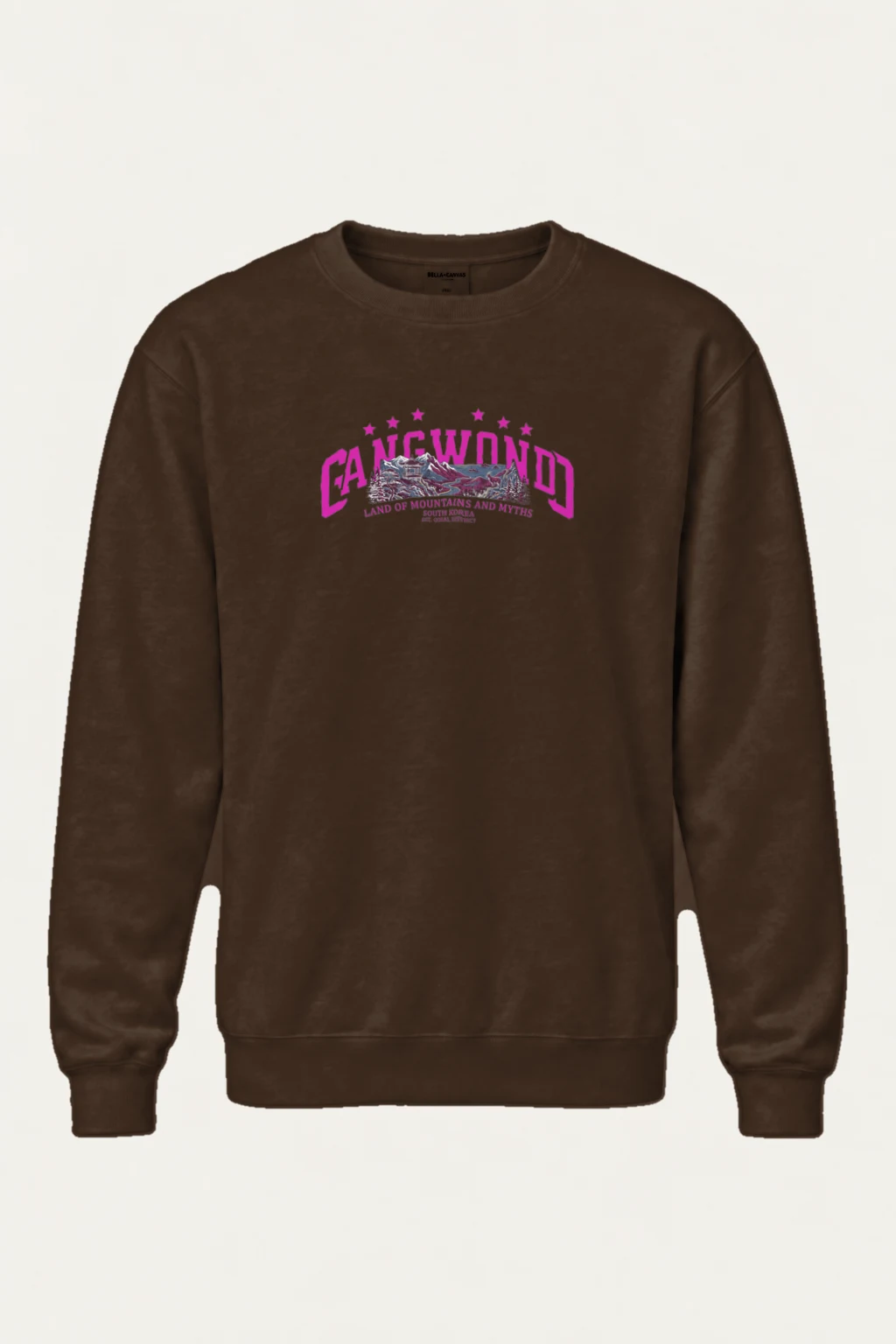 "Land of Mountains" Heavy Blend Unisex Crewneck Sweatshirt | Gildan 18000