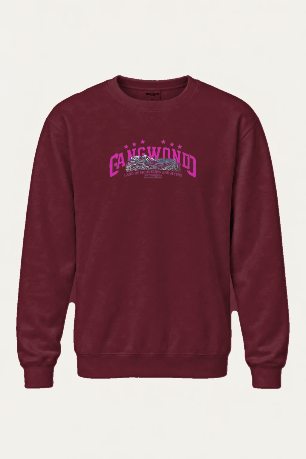 "Land of Mountains" Heavy Blend Unisex Crewneck Sweatshirt | Gildan 18000