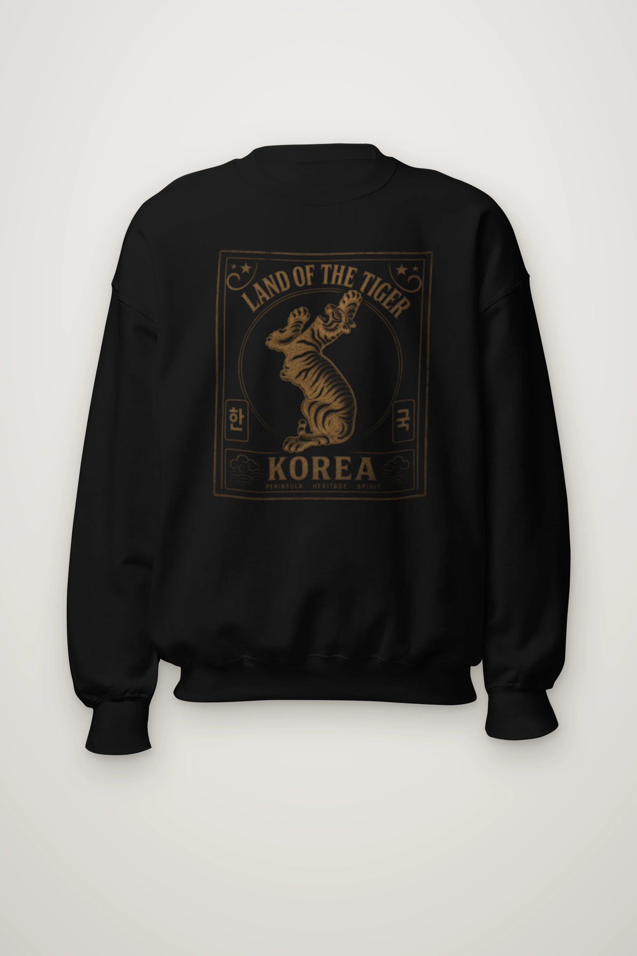 "Land Of The Tiger" Heavy Blend Unisex Crewneck Sweatshirt