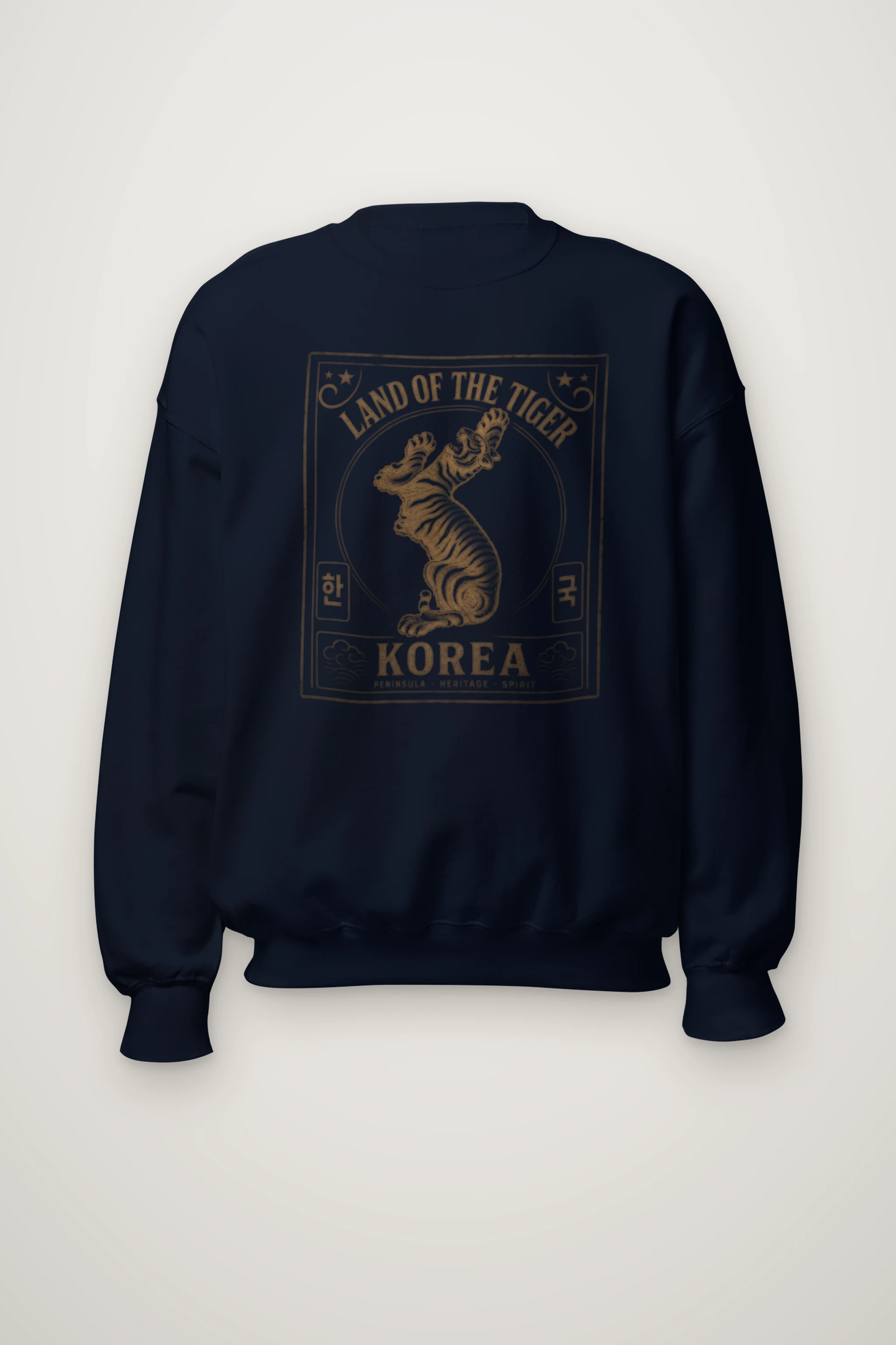 "Land Of The Tiger" Heavy Blend Unisex Crewneck Sweatshirt