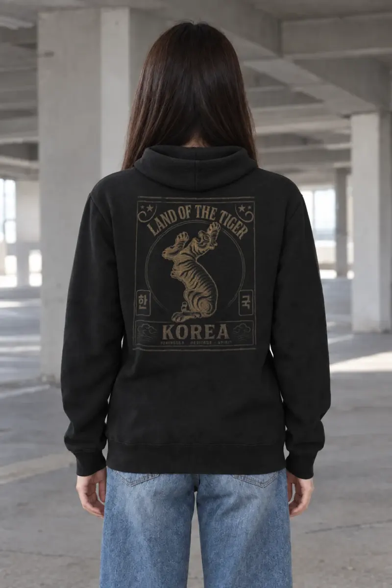 "Land Of The Tiger" Heavy Blend Unisex Pullover Hoodie