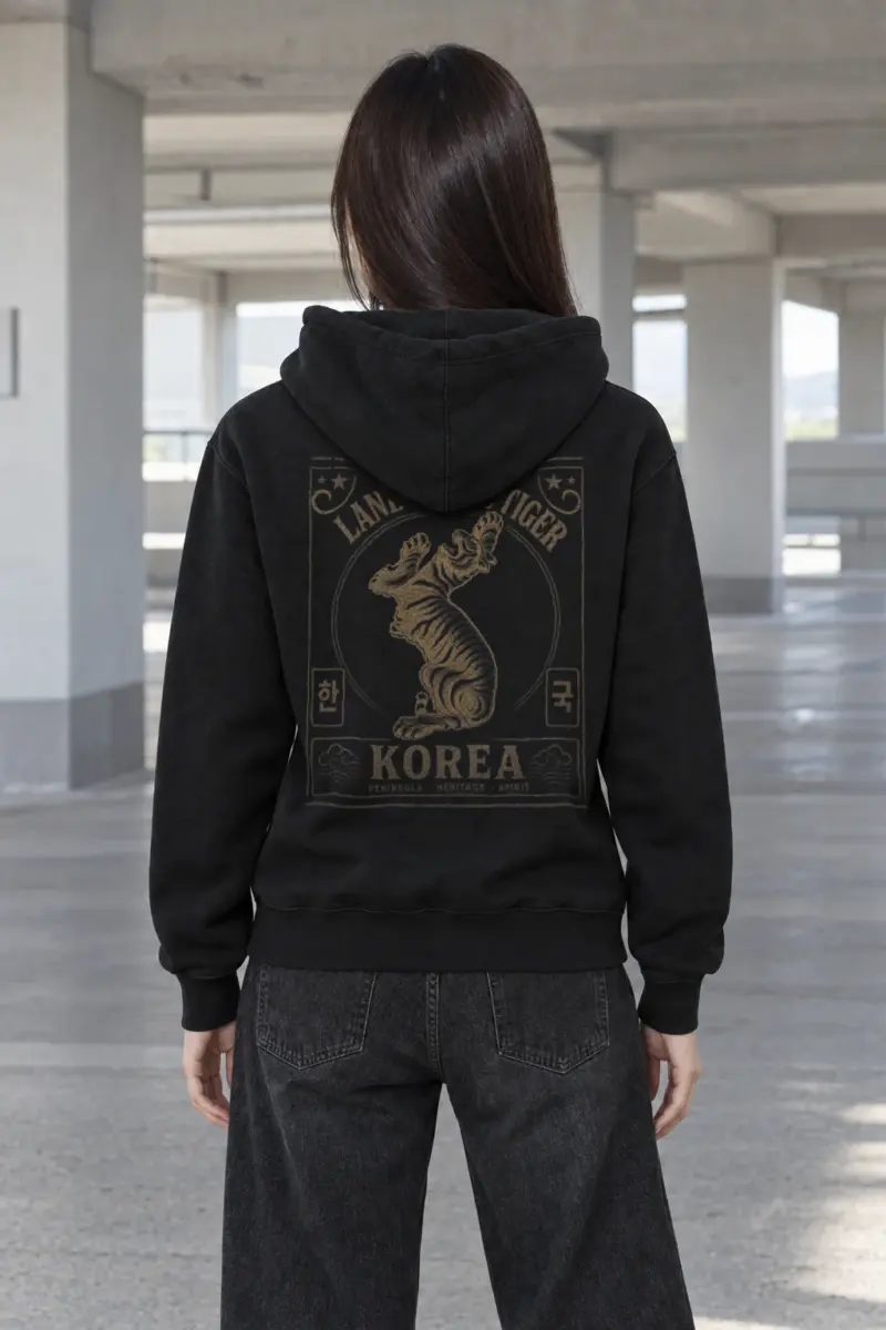"Land Of The Tiger" Heavy Blend Unisex Pullover Hoodie