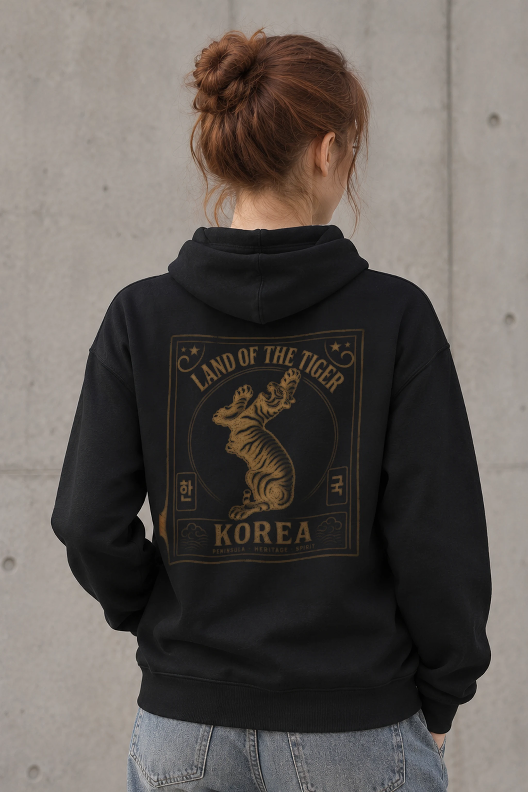 "Land Of The Tiger" Heavy Blend Unisex Pullover Hoodie