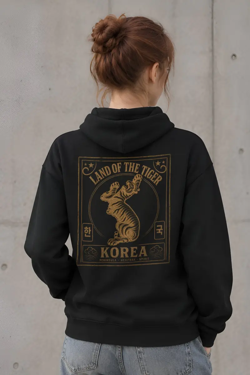 "Land Of The Tiger" Heavy Blend Unisex Pullover Hoodie