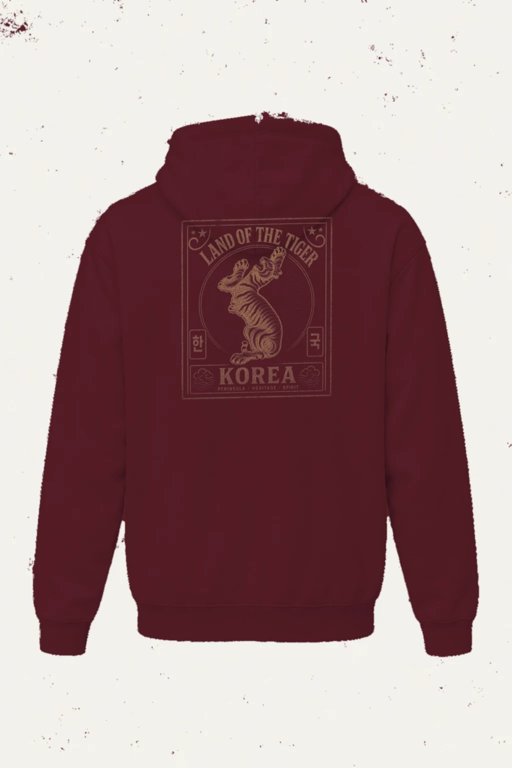 "Land Of The Tiger" Heavy Blend Unisex Pullover Hoodie | Gildan 18500