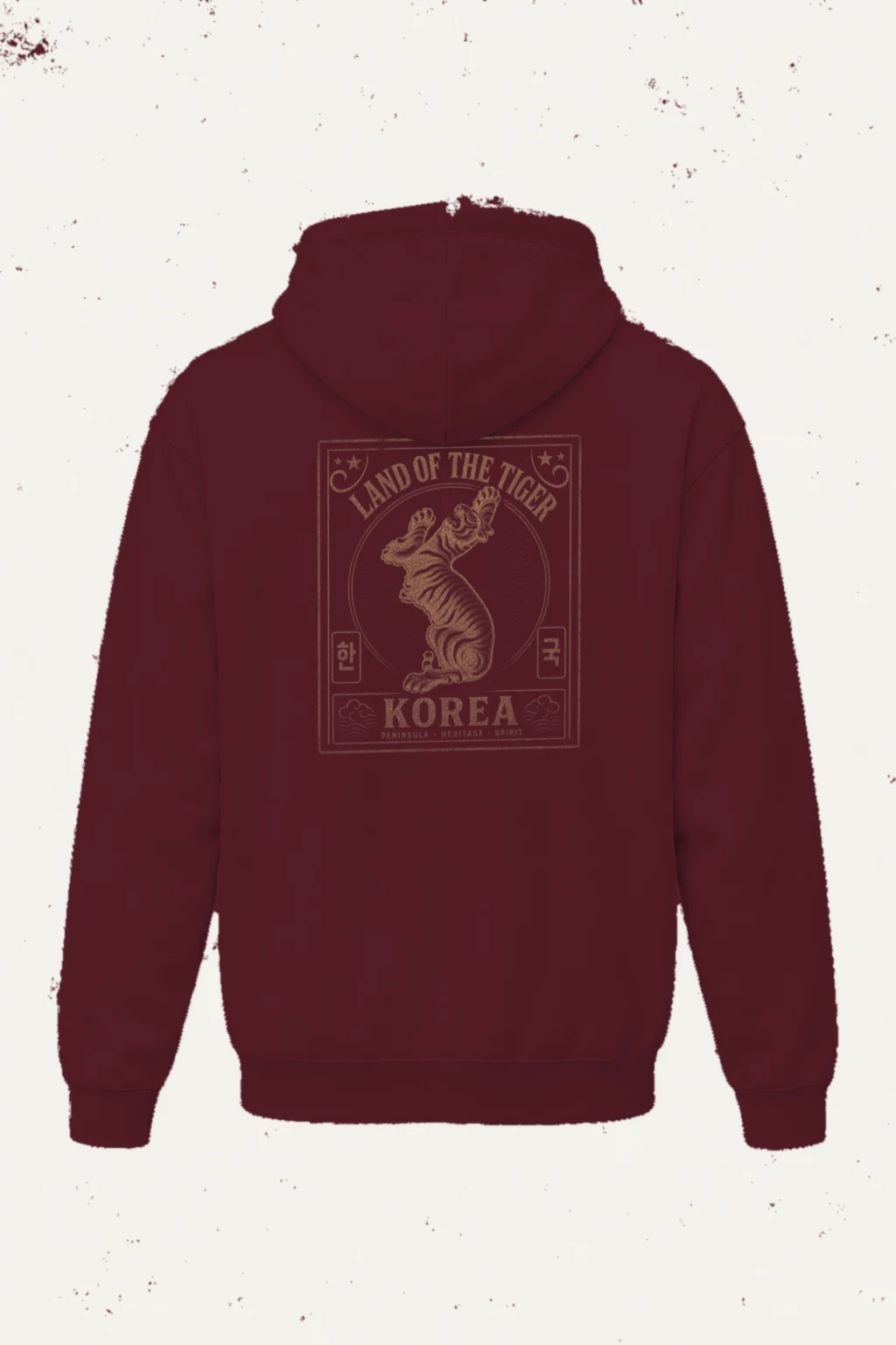 "Land Of The Tiger" Heavy Blend Unisex Pullover Hoodie | Gildan 18500
