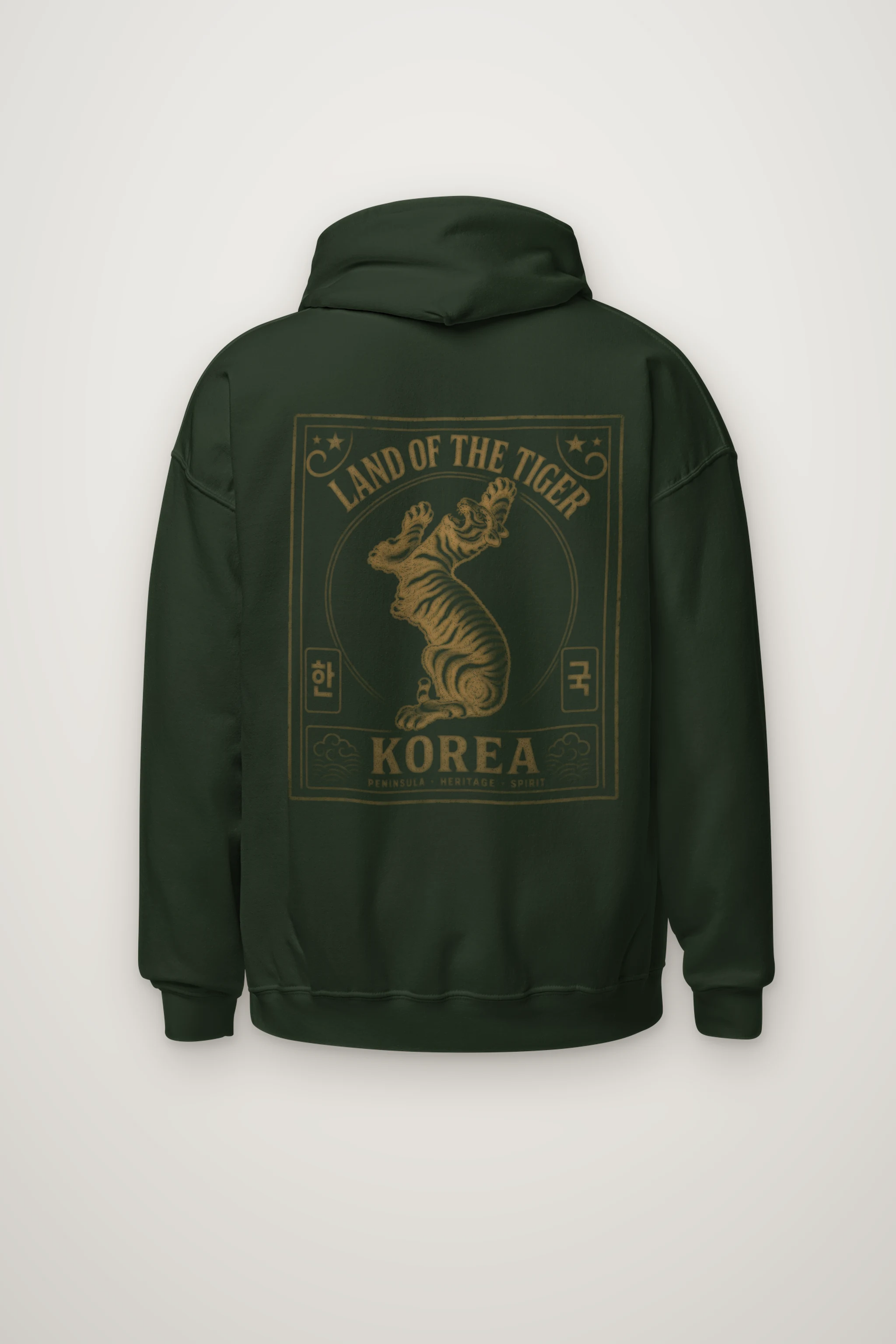 "Land Of The Tiger" Heavy Blend Unisex Pullover Hoodie