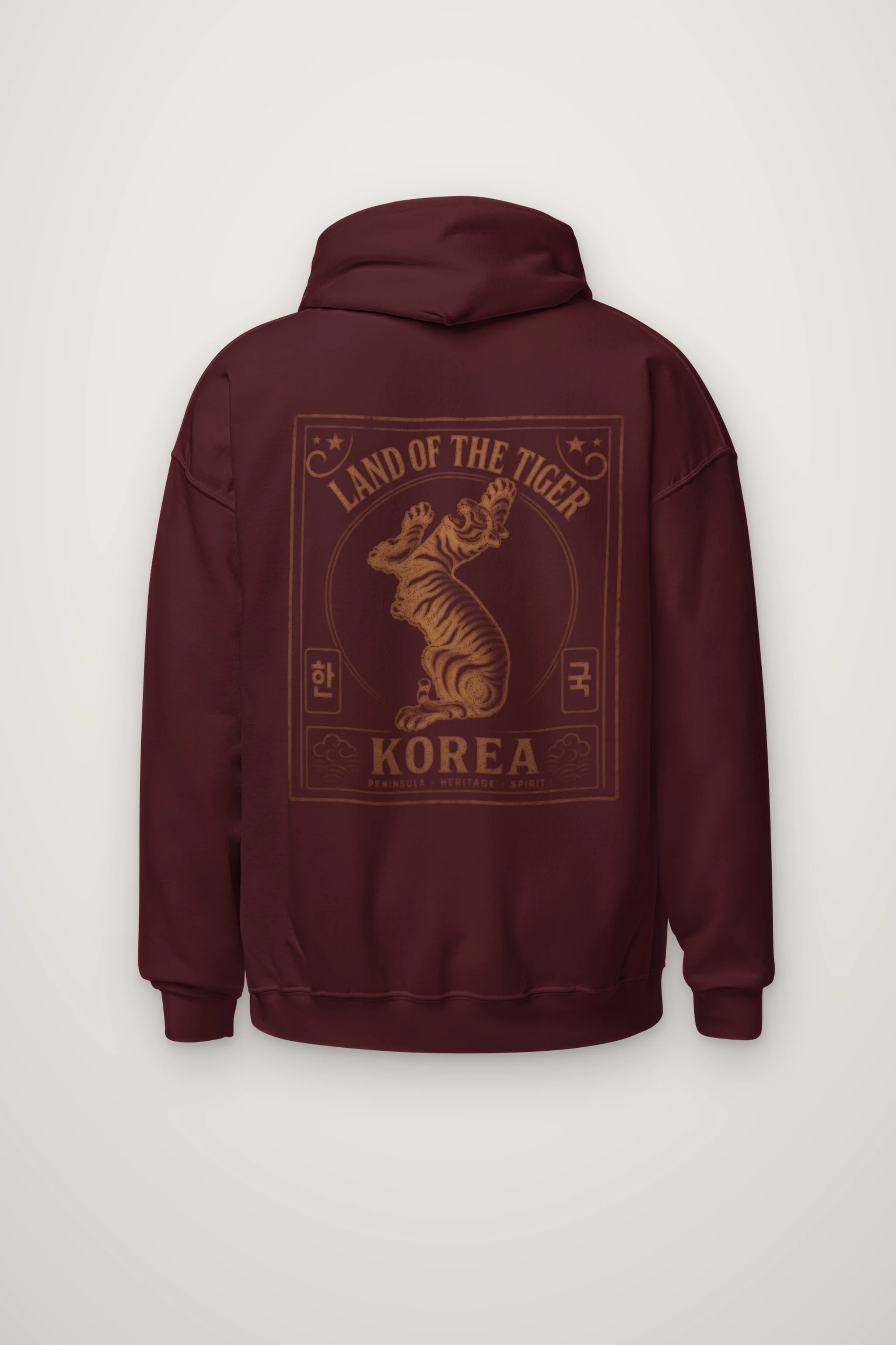 "Land Of The Tiger" Heavy Blend Unisex Pullover Hoodie