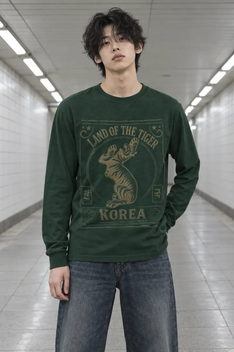 "Land Of The Tiger" Unisex Longsleeve T-shirt