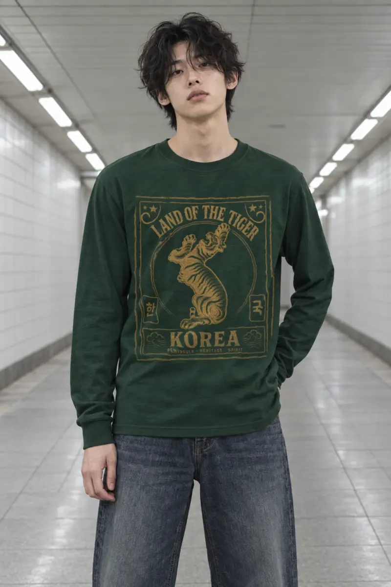 "Land Of The Tiger" Unisex Longsleeve T-shirt