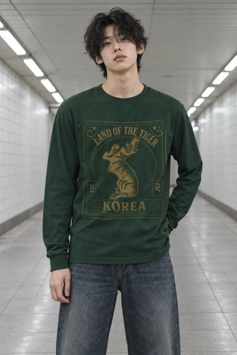 "Land Of The Tiger" Unisex Longsleeve T-shirt