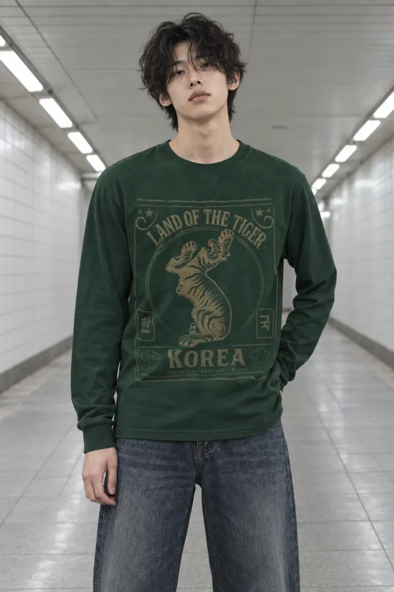 "Land Of The Tiger" Unisex Longsleeve T-shirt