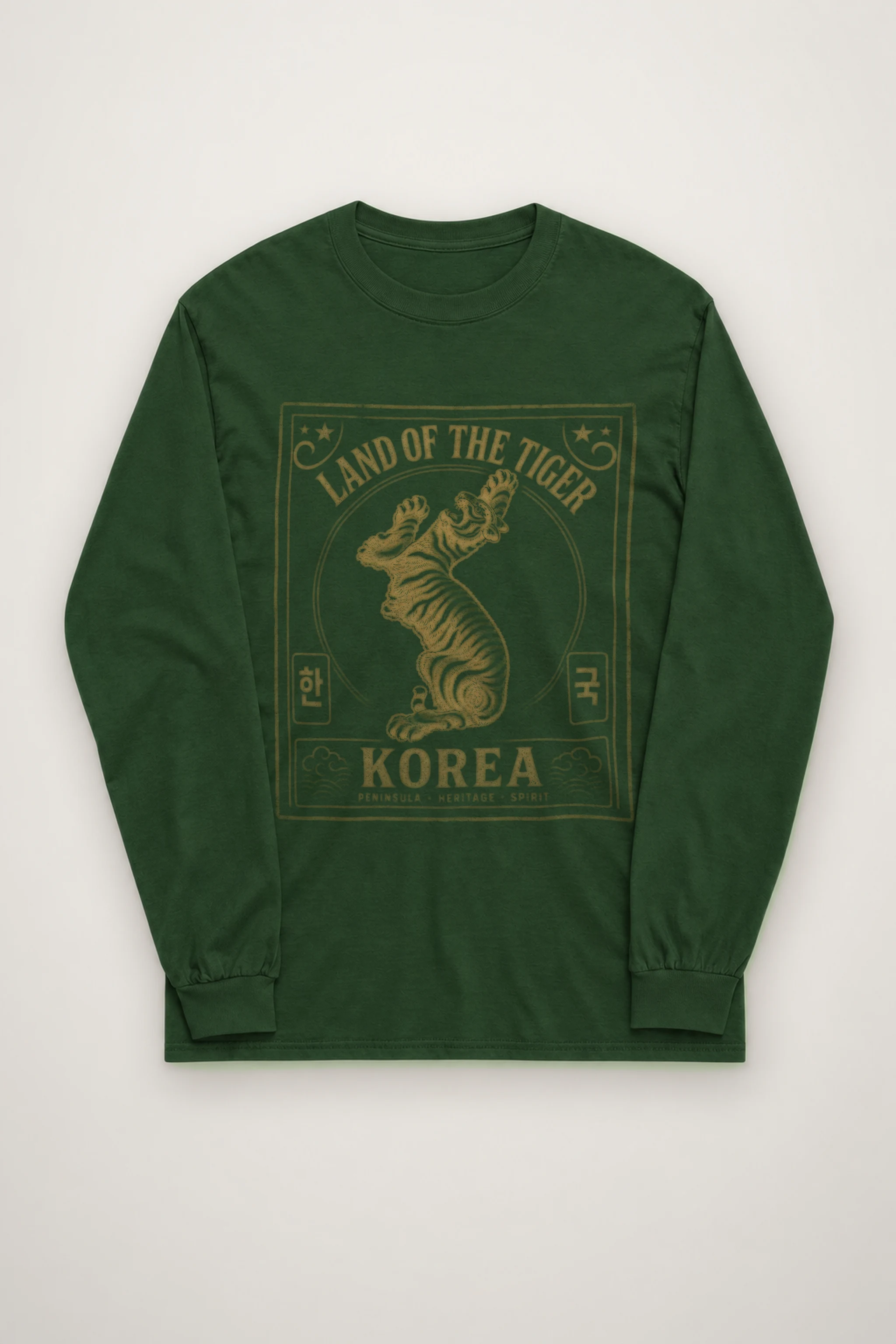 "Land Of The Tiger" Unisex Longsleeve T-shirt