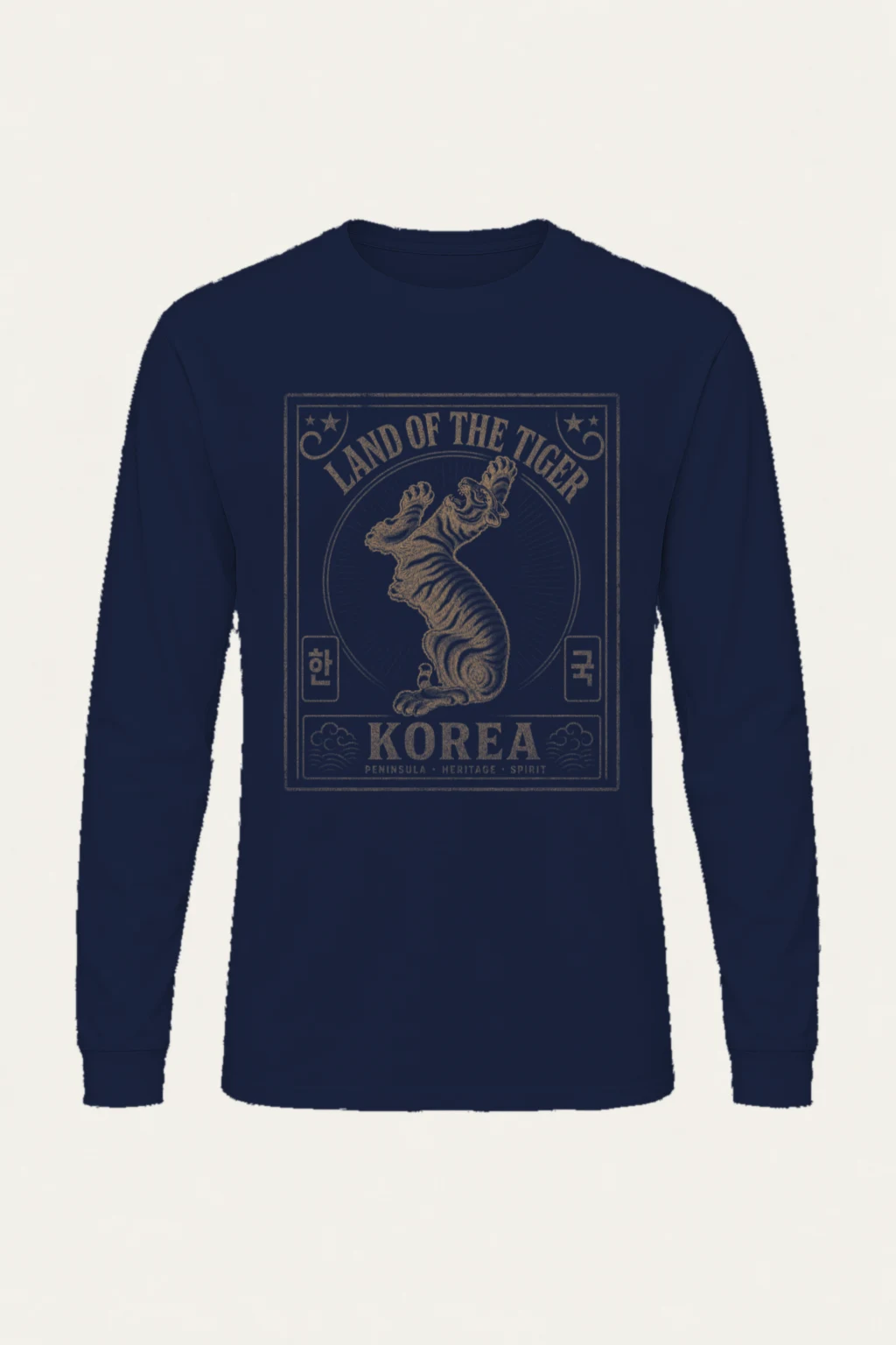 "Land Of The Tiger" Unisex Longsleeve T-shirt | Gildan 2400