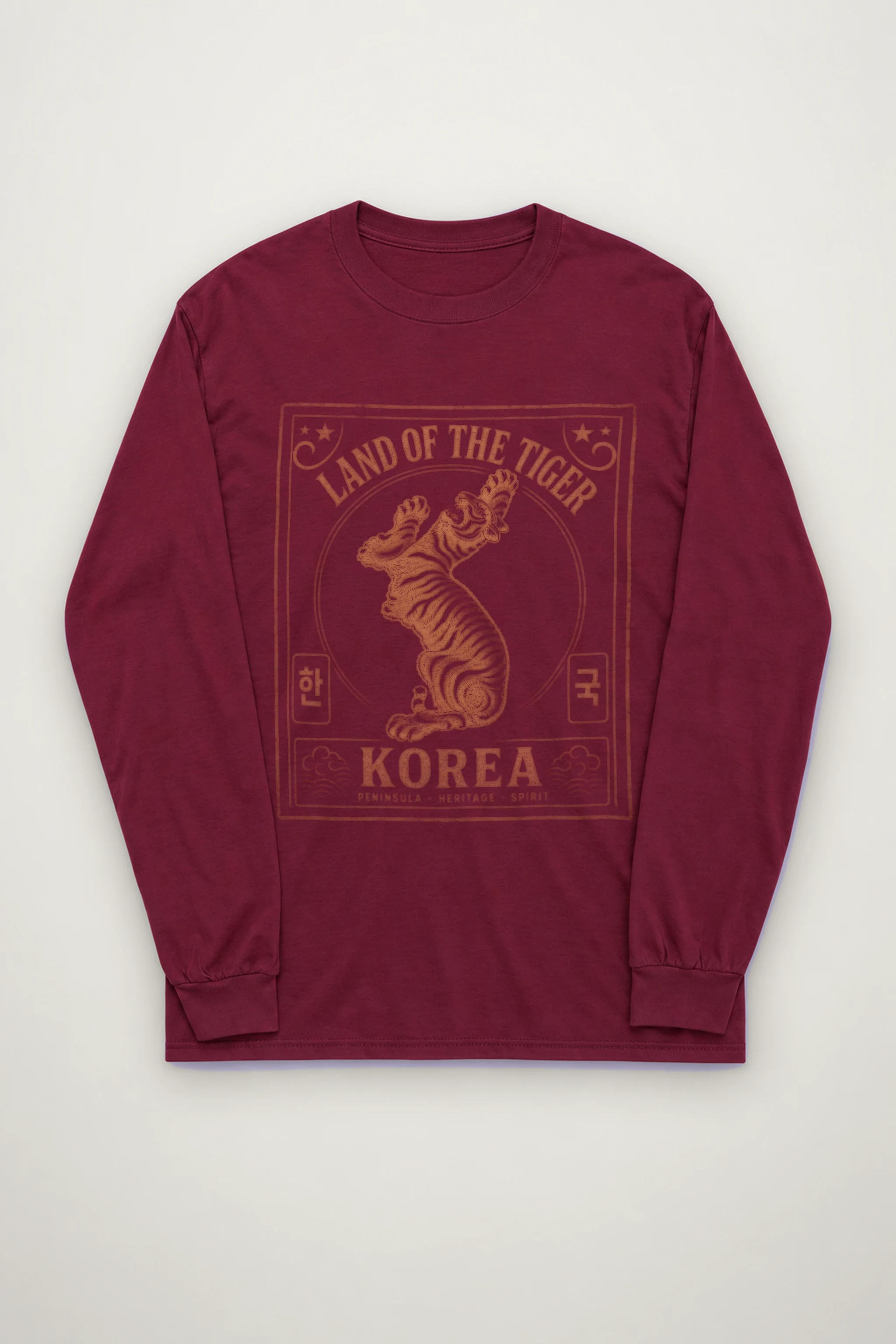 "Land Of The Tiger" Unisex Longsleeve T-shirt