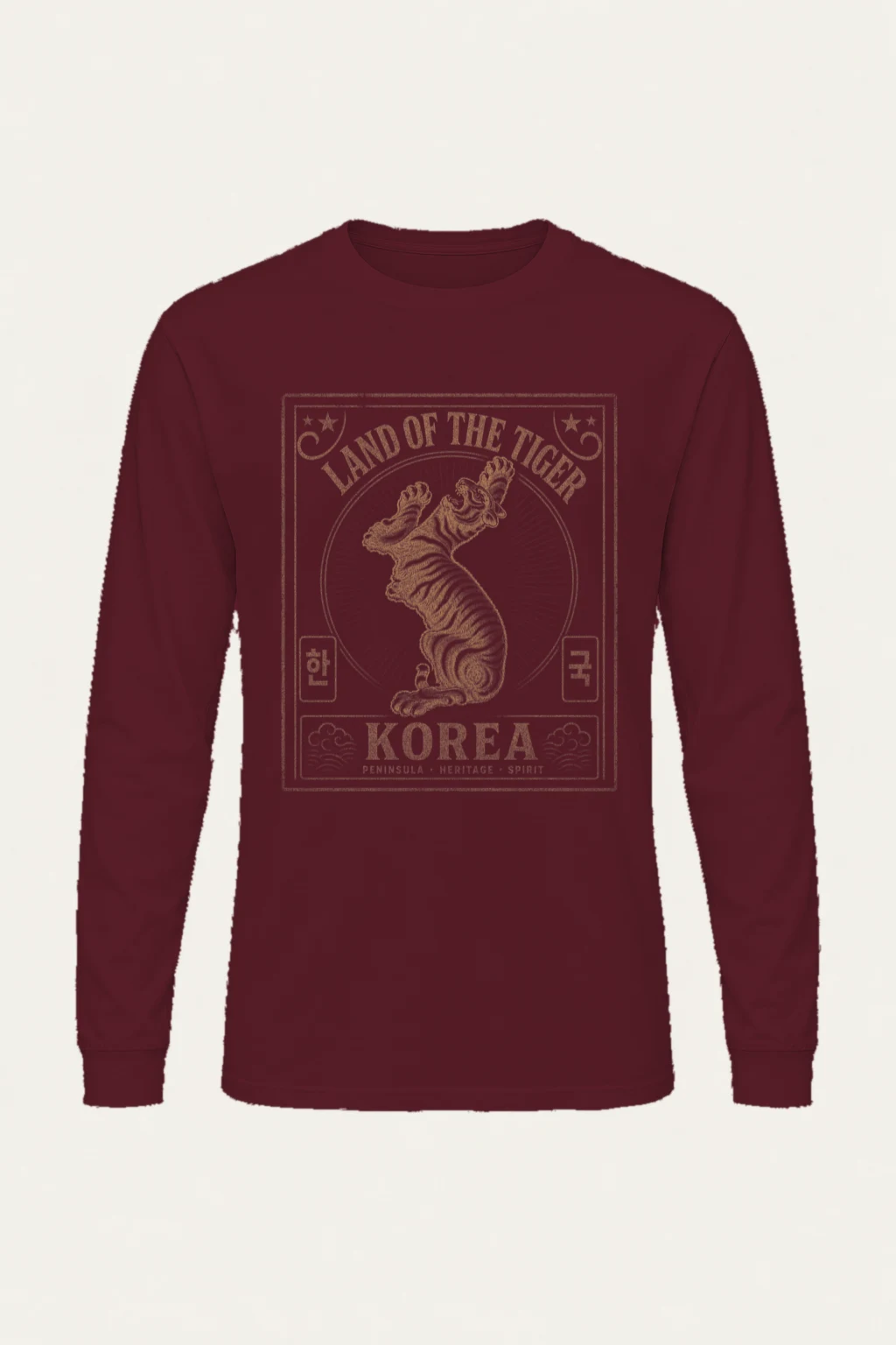 "Land Of The Tiger" Unisex Longsleeve T-shirt | Gildan 2400
