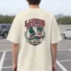 "Landing Practice" Men's Oversized Heavyweight Crewneck T-Shirt